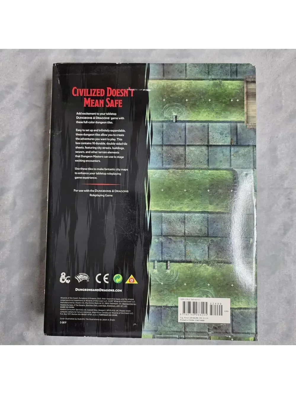 D&D Dungeon Tiles Reincarnated: City - Dungeons and Dragons
